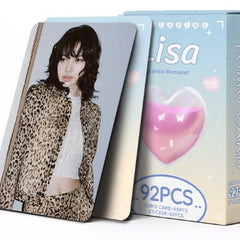 92 Kpop Jisoo Jennie LOMO Cards