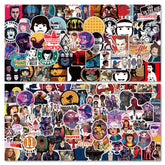100 TV Graffiti Decorative Stickers