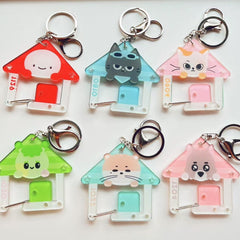 Cartoon KPOP Pendant Keychain Clip