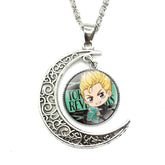 Cute Anime Crescent Necklace