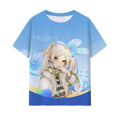Cute Anime Digital Printed Short Sleeve T-Shirt