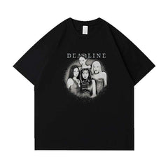 BP DEADLINE Pattern Short-sleeved T-shirt