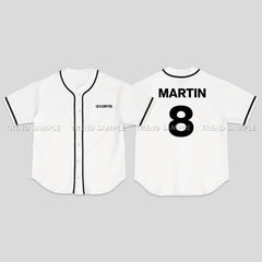 JAMES JUHOON MARTIN Baseball Jersey T-shirt
