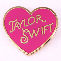 Taylor Brooch Love Badge