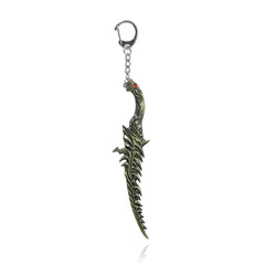 Trendy Game Sword Model Keychain Pendant