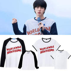 Jin Concert T-Shirt 2025 – Worldwide Handsome Tour Tee