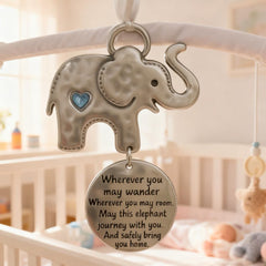 Elephant Friendship Christmas Ornaments