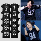 JUNGKOOK V RM JIN 3D Print Jersey T-shirt