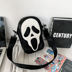 Niche Funny Ghost Skeleton Crossbody Shoulder Bag
