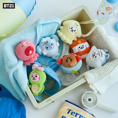 Kpop Ocean Friends Plush Keychain