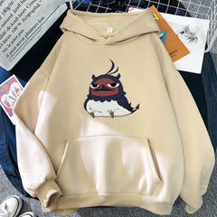 Unisex Anime Graphic Print Thin Hoodie