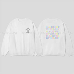 BP MELODY Graphic Round Neck Sweatshirt