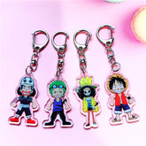 Luffy Zoro Acrylic Keychain Pendant