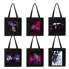 KPDH Poster Printed Zipper Tote Bag
