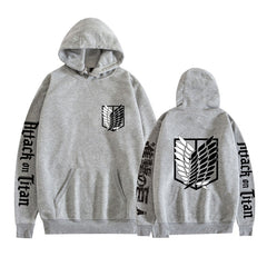Casual Wings of Freedom LOGO Pullover Hoodie