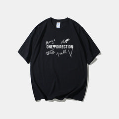 1D Signature Short Sleeve Crew Neck T-Shirt