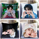 Hyun Jin Double-sided Throw Pillow