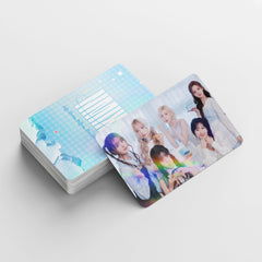 124PCS NM Laser Photocard Sticker