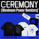 KARMA Album Logo Print Crew Neck T-Shirt