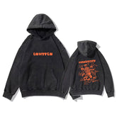 Trendy Kpop Manifesto Retro Washed Hoodie