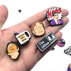 The Office Croc Decorative Charms