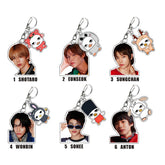 KPOP Boy Group Sohee Keychain Pendant