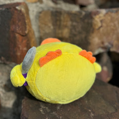 Little Yellow Duck With Knife Plush