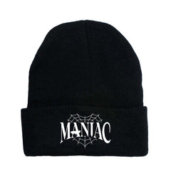 Unisex Chic KPOP Print Outdoor Knitted Hat