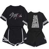 KPOP Group Women's T-shirt Shorts Set