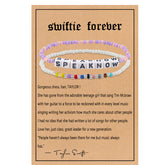 Taylor Swiftie Friendship Bracelet