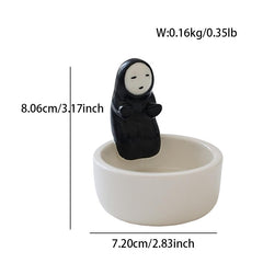 No Face Man Candlestick Ornament