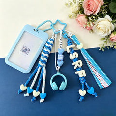 LSRF Card Holder Pendant Bag Charm