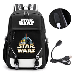 The Darth Face Large Capacity Backpack