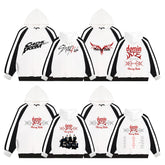 KPOP Album ATE Character Logo Print Hoodie