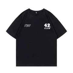 TWS FM 42CLUB Cotton Short-sleeved T-shirt