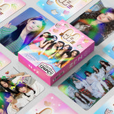 124pcs NJZ Laser Photocard Stickers