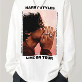 Unisex Graphic Print Long Sleeve Sweatshirt