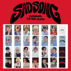Kpop SAD SONG Album Photocards