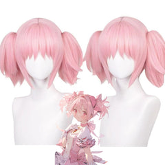 Anime Girls Double Ponytail Cos Wig
