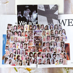 98PCS IDLE "We Are" Luggage Stickers