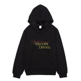 Unisex Tvd Logo Print Warm Pullover Hoodie