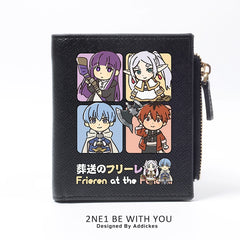 Anime Short Zipper Wallet