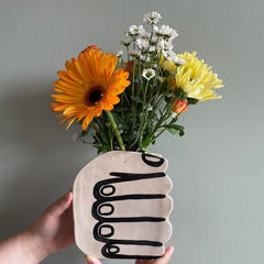 Quirky Hand Vase