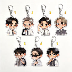 BANGTAN ARIRANG Cartoon Keychain Pendant Set