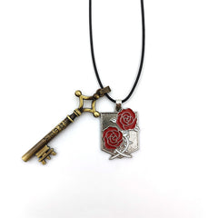 Anime Logo Key Necklace