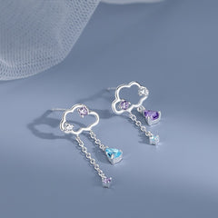 Cloud Rain Earrings