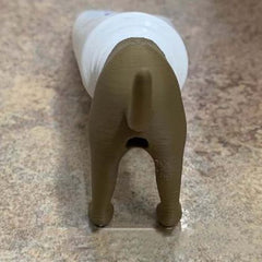 Pooping Dog Butt Toothpaste Topper