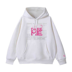 IVE DARE ME Print Pullover Hoodie
