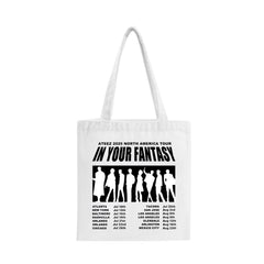 KPOP Album Letter Canvas Tote Bag