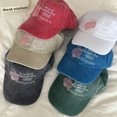 Retro Yuqi Love Letter Baseball Cap